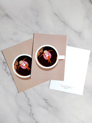 POSTCARD Espresso Escape