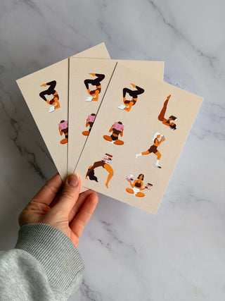 POSTCARD Literary Gymnastics