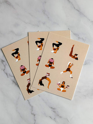 POSTCARD Literary Gymnastics