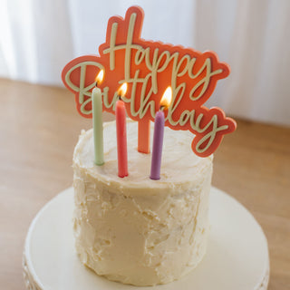 Personalized Cake Decoration - Topper In 2 Layers.