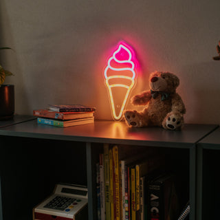 LED Neon Sign Ice Cream