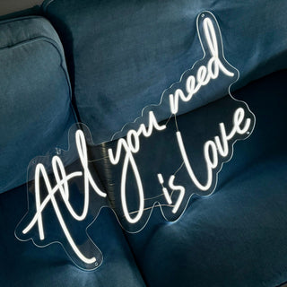 Rental LED Neon Sign All You Need is Love