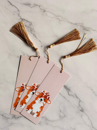 Cinnamon Corgi Bookmark