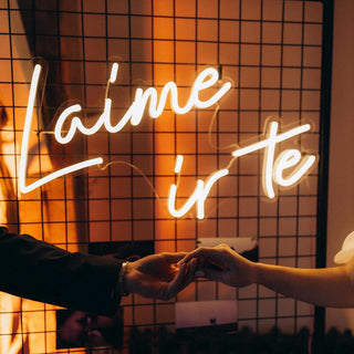 Rental LED Neon Sign Laime ir te